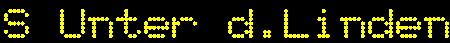 S Unter den Linden