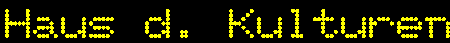 Haus der Kulturen