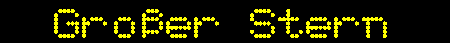 Gro&szlig;er Stern