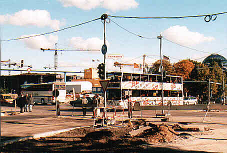 Einst Wiese, jetzt Chaos