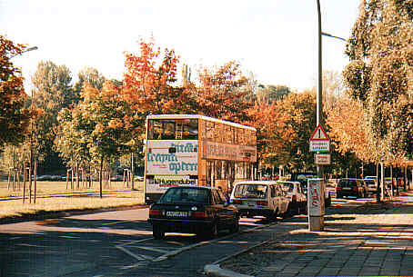 Es geht Richtung Park...